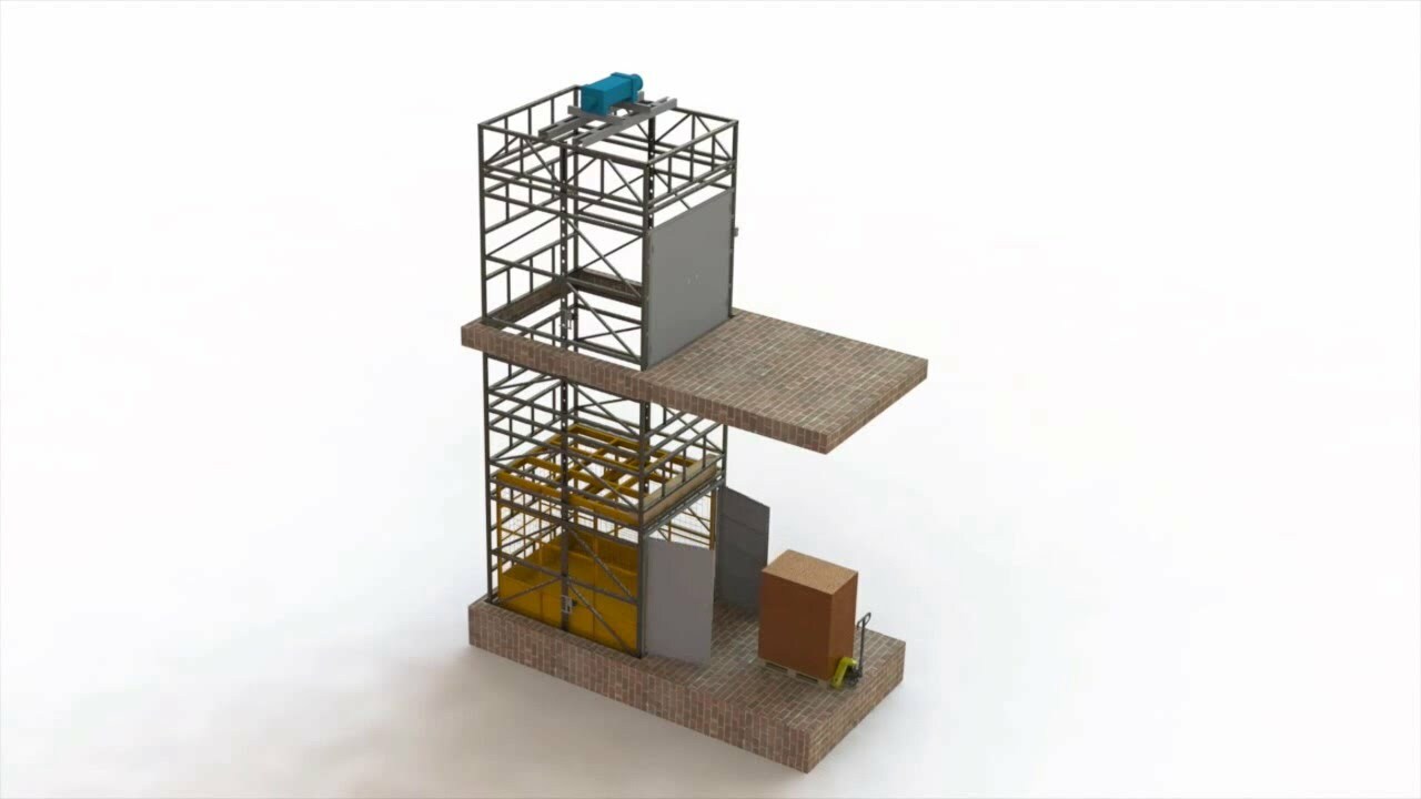 <span style="font-weight: bold;">Elevador de poço</span><br>